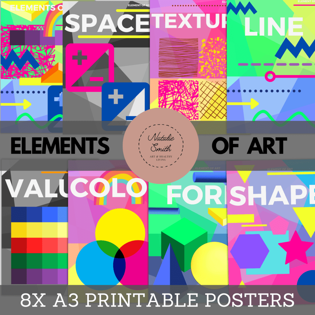 Elements of art posters for the classroom. Perfect for analysis of art preparation. 