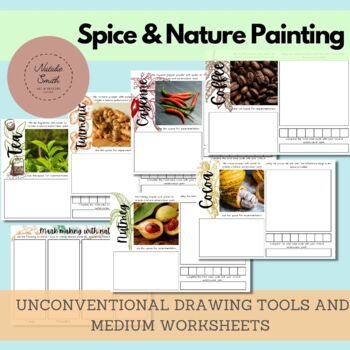 Nature Painting Worksheets