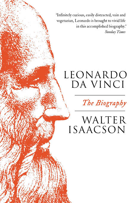 Books to Inspire Creativity - Book cover for Leonardo Da Vinci The Biography by Walter Isaacson 